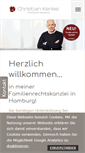 Mobile Screenshot of hamburgeranwaelte.de